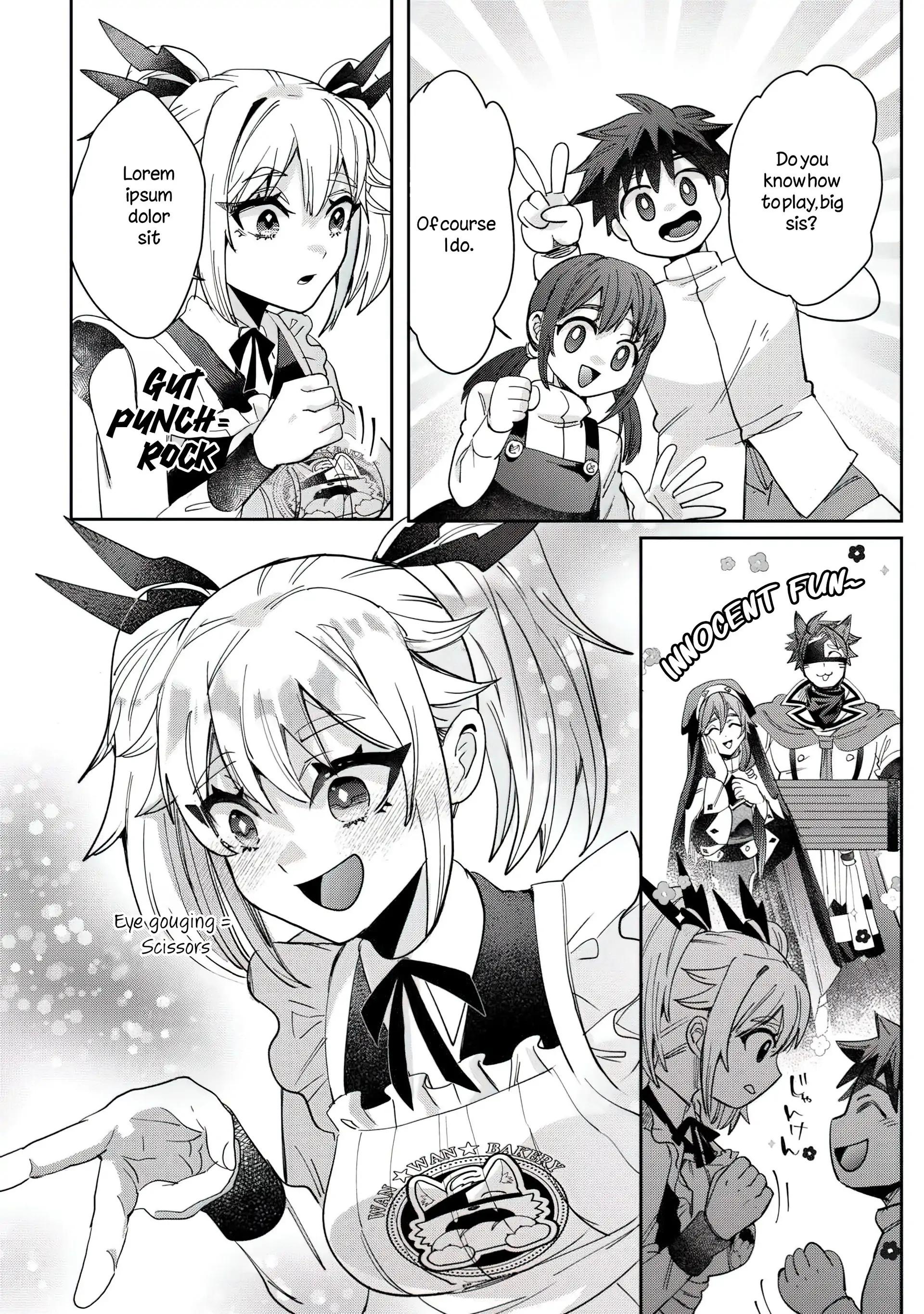 Oshikake Assassin-chan wa Outo Saikyou no Kanban Musume Chapter 3 - page 14