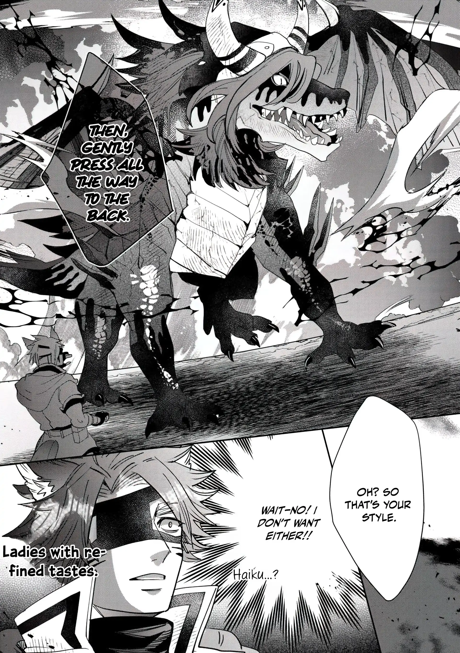 Oshikake Assassin-chan wa Outo Saikyou no Kanban Musume Chapter 3 - page 35