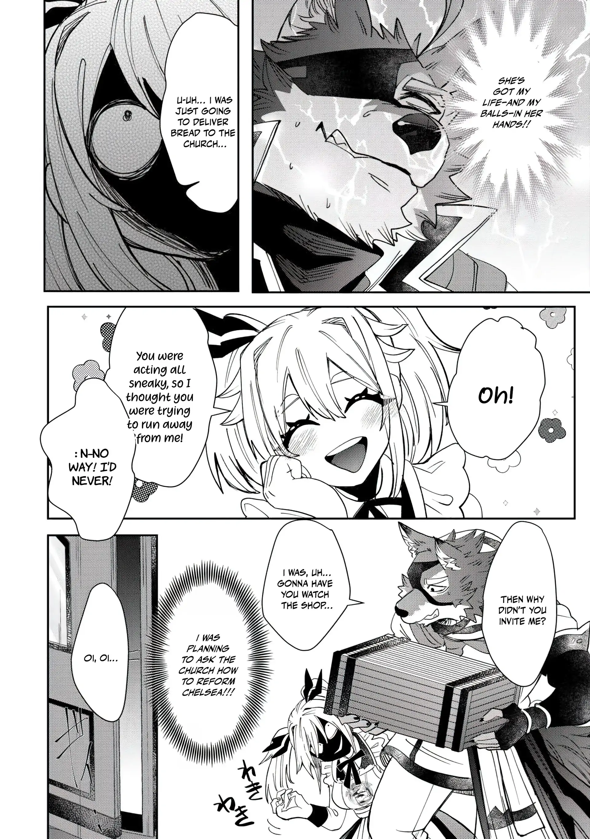 Oshikake Assassin-chan wa Outo Saikyou no Kanban Musume Chapter 3 - page 5