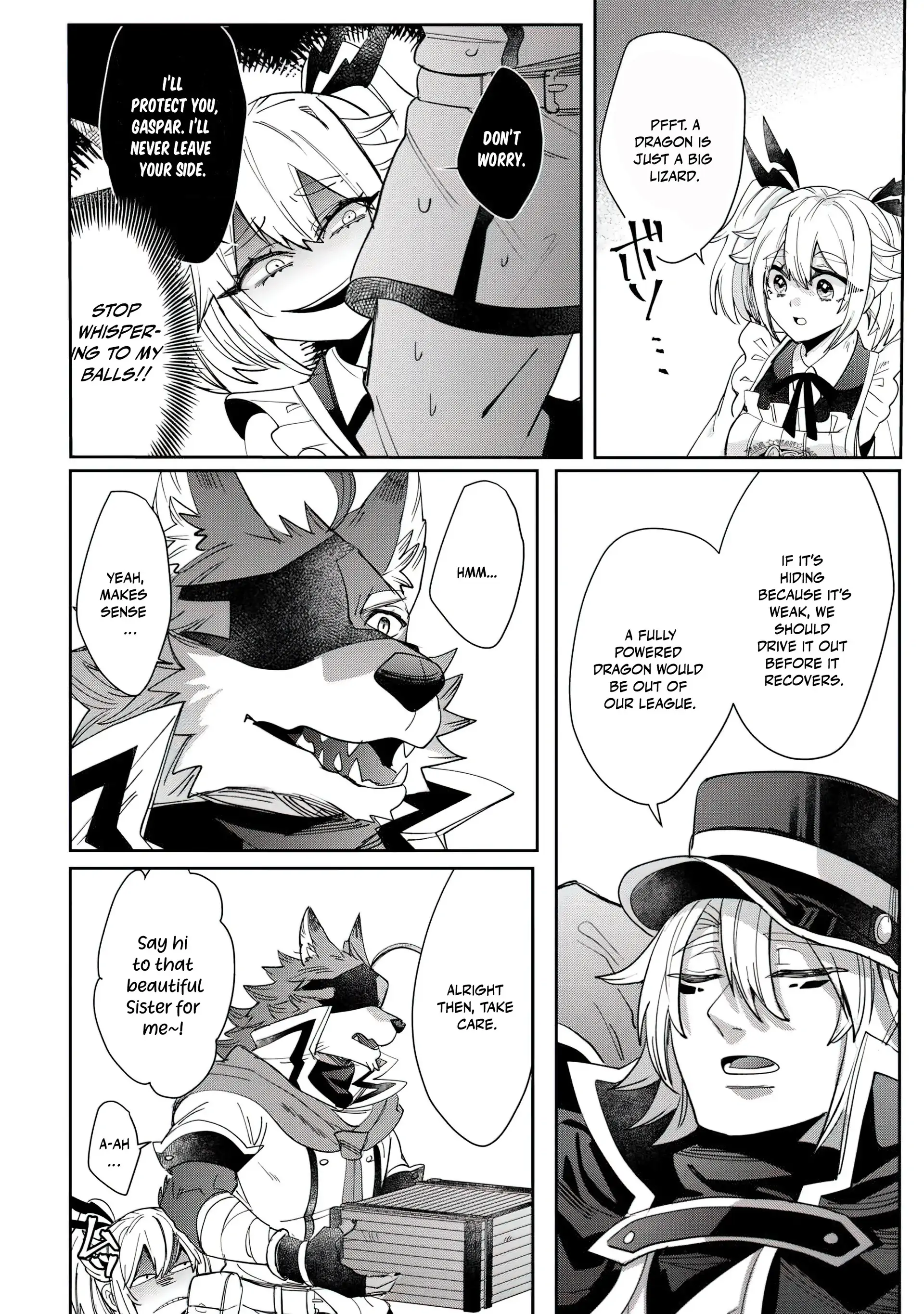 Oshikake Assassin-chan wa Outo Saikyou no Kanban Musume Chapter 3 - page 8