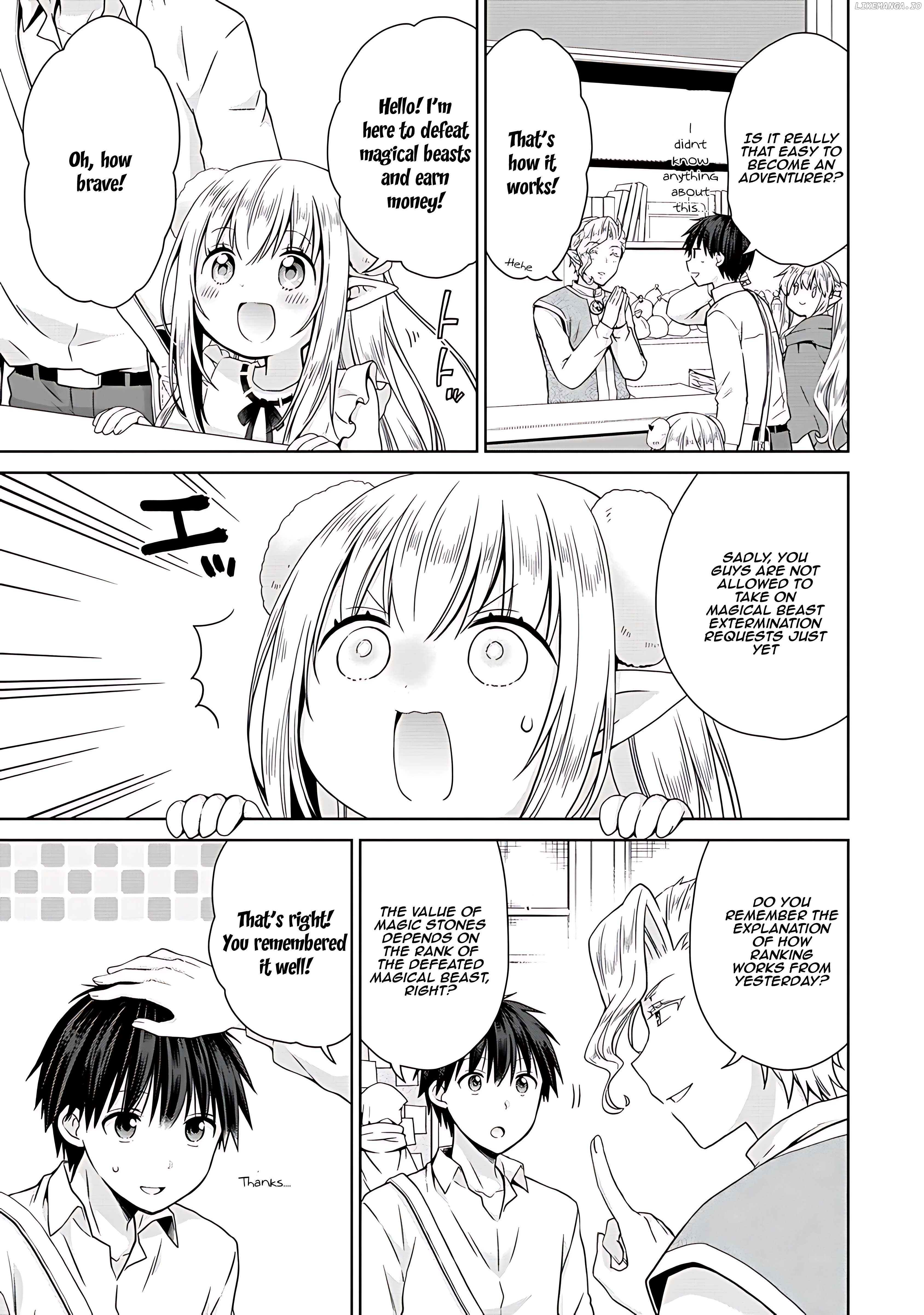Isekai de Kuchizuke wo! Tensei Sekai wa Unmei no Hito de Michiteiru Chapter 3 - page 4