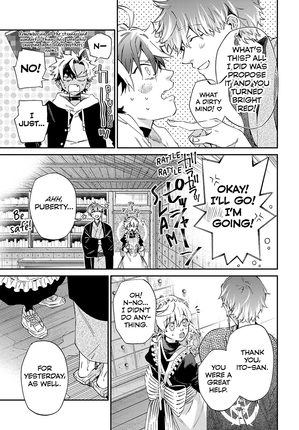 The Kagari Monster Family Chapter 3 - page 5