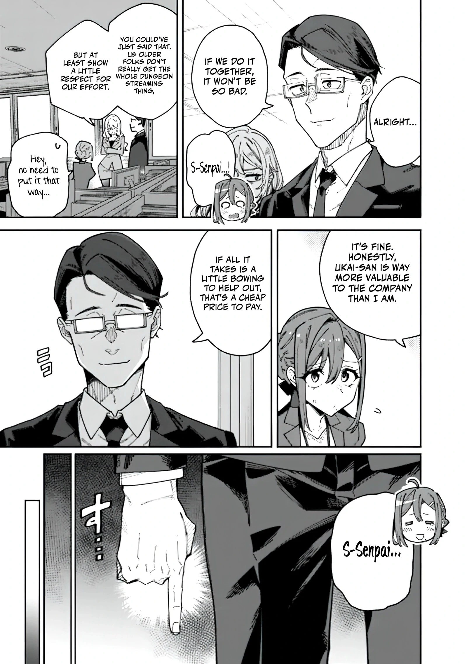 Jimi na Ojisan, Jitsu wa Eiyu Datta. -Jikaku ga Nai mama Muso Shitetara, Mei no Dungeon Haishin de Sarasareteta yo desu Chapter 1.1 - page 15
