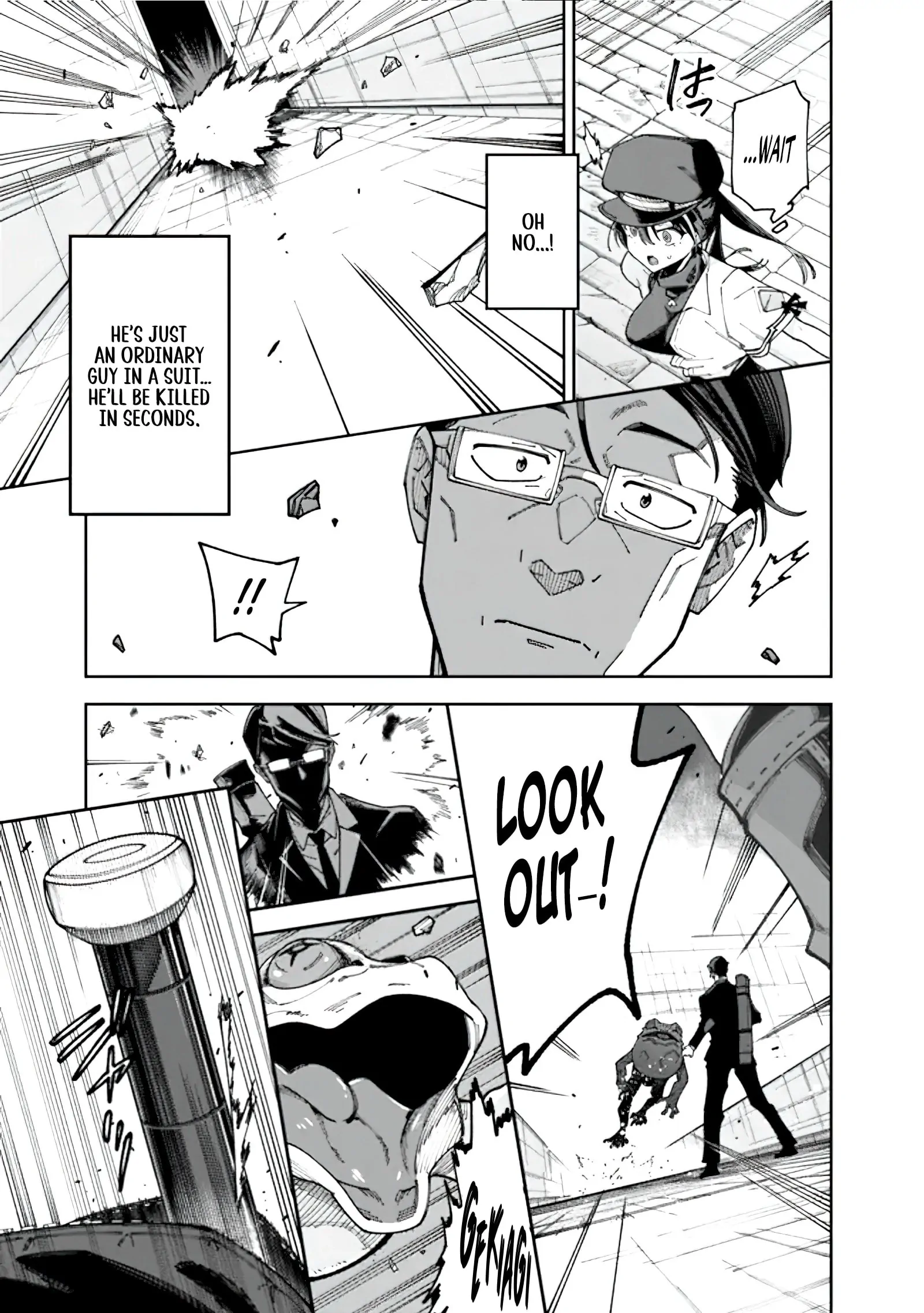 Jimi na Ojisan, Jitsu wa Eiyu Datta. -Jikaku ga Nai mama Muso Shitetara, Mei no Dungeon Haishin de Sarasareteta yo desu Chapter 1.3 - page 10
