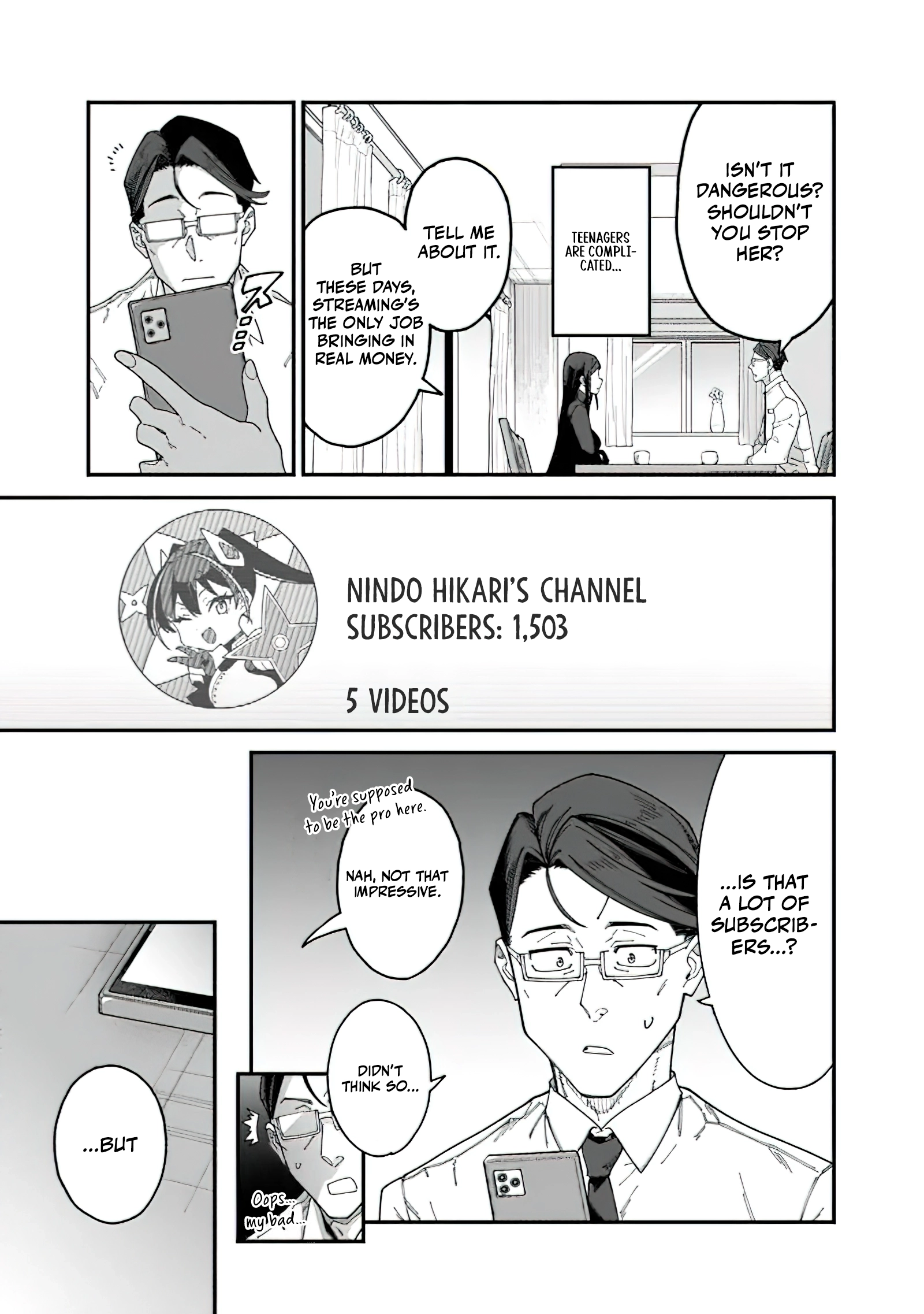 Jimi na Ojisan, Jitsu wa Eiyu Datta. -Jikaku ga Nai mama Muso Shitetara, Mei no Dungeon Haishin de Sarasareteta yo desu Chapter 2 - page 20
