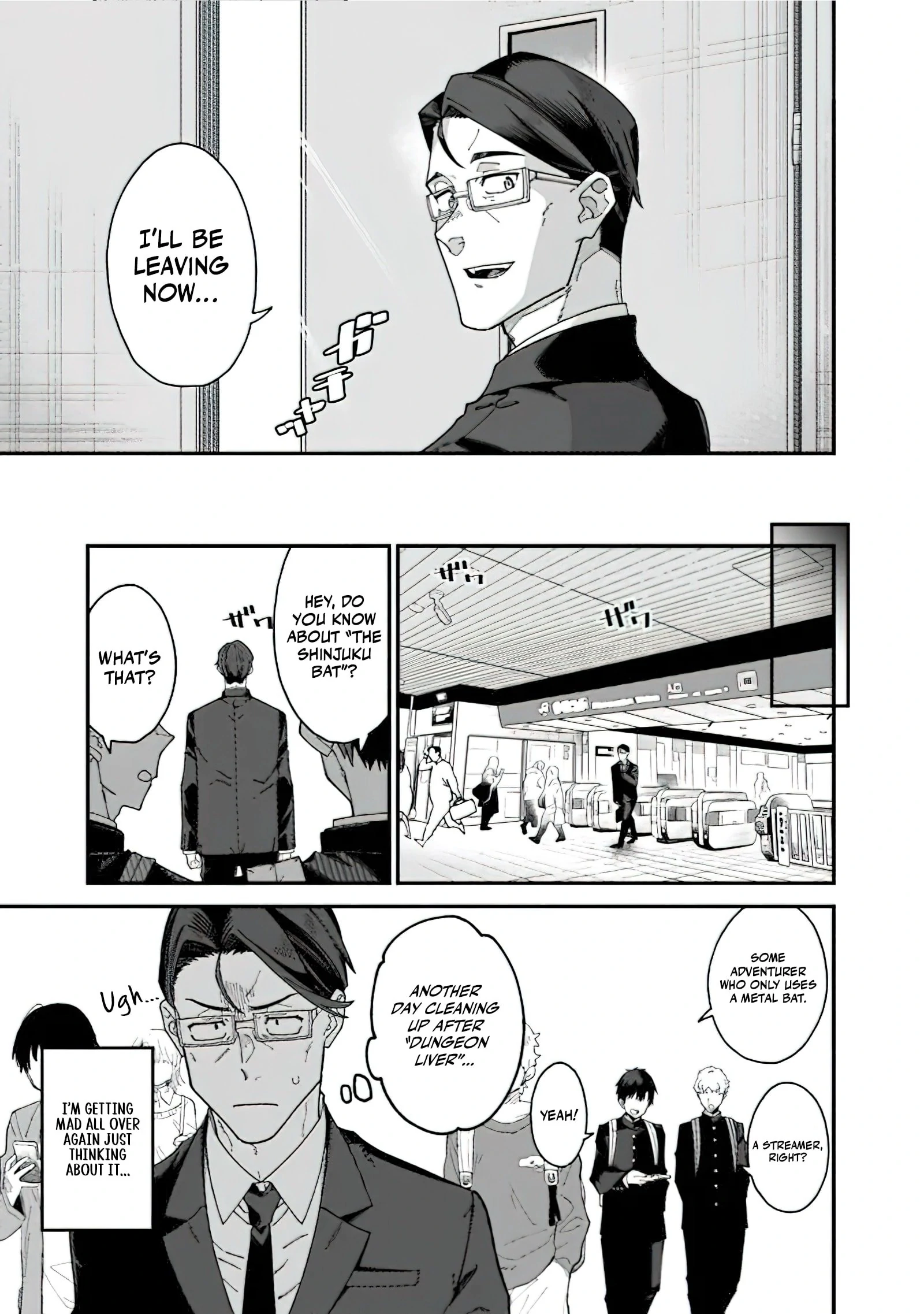 Jimi na Ojisan, Jitsu wa Eiyu Datta. -Jikaku ga Nai mama Muso Shitetara, Mei no Dungeon Haishin de Sarasareteta yo desu Chapter 2 - page 22