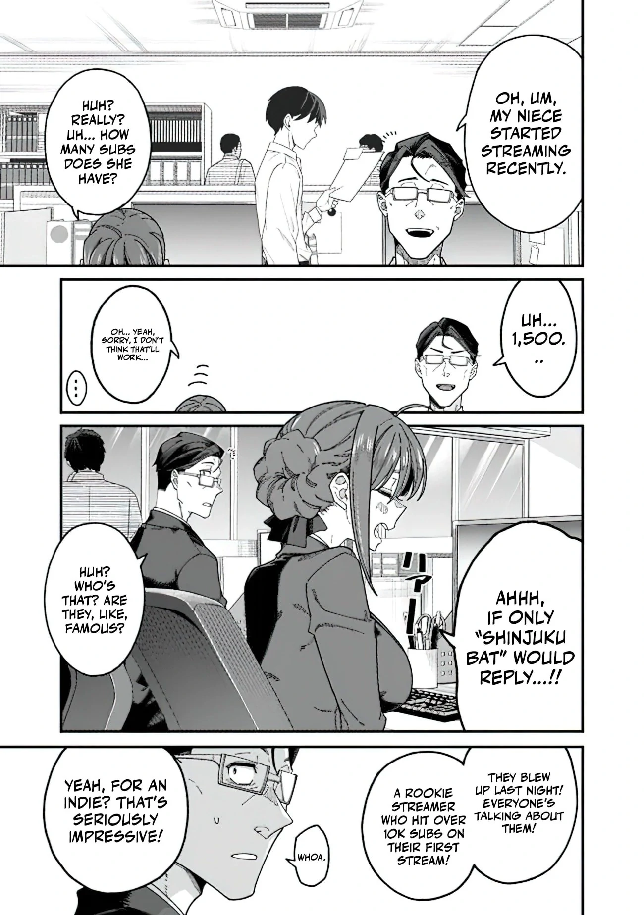 Jimi na Ojisan, Jitsu wa Eiyu Datta. -Jikaku ga Nai mama Muso Shitetara, Mei no Dungeon Haishin de Sarasareteta yo desu Chapter 3 - page 4