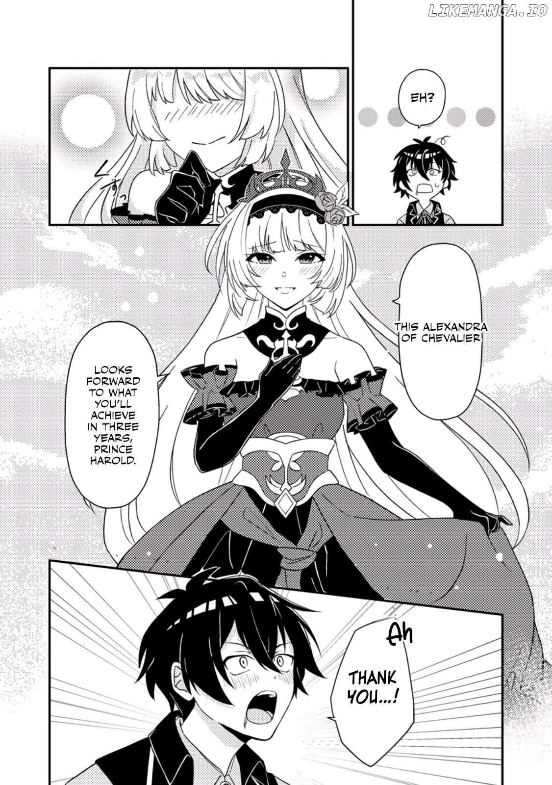 Munou no Akudou Ouji wa Ikinokoritai ~Ren'ai RPG no Akuyaku Mob ni Tensei Shita kedo, Gensaku Mushi shite Saikyou o Mezasu~ Chapter 1 - page 23