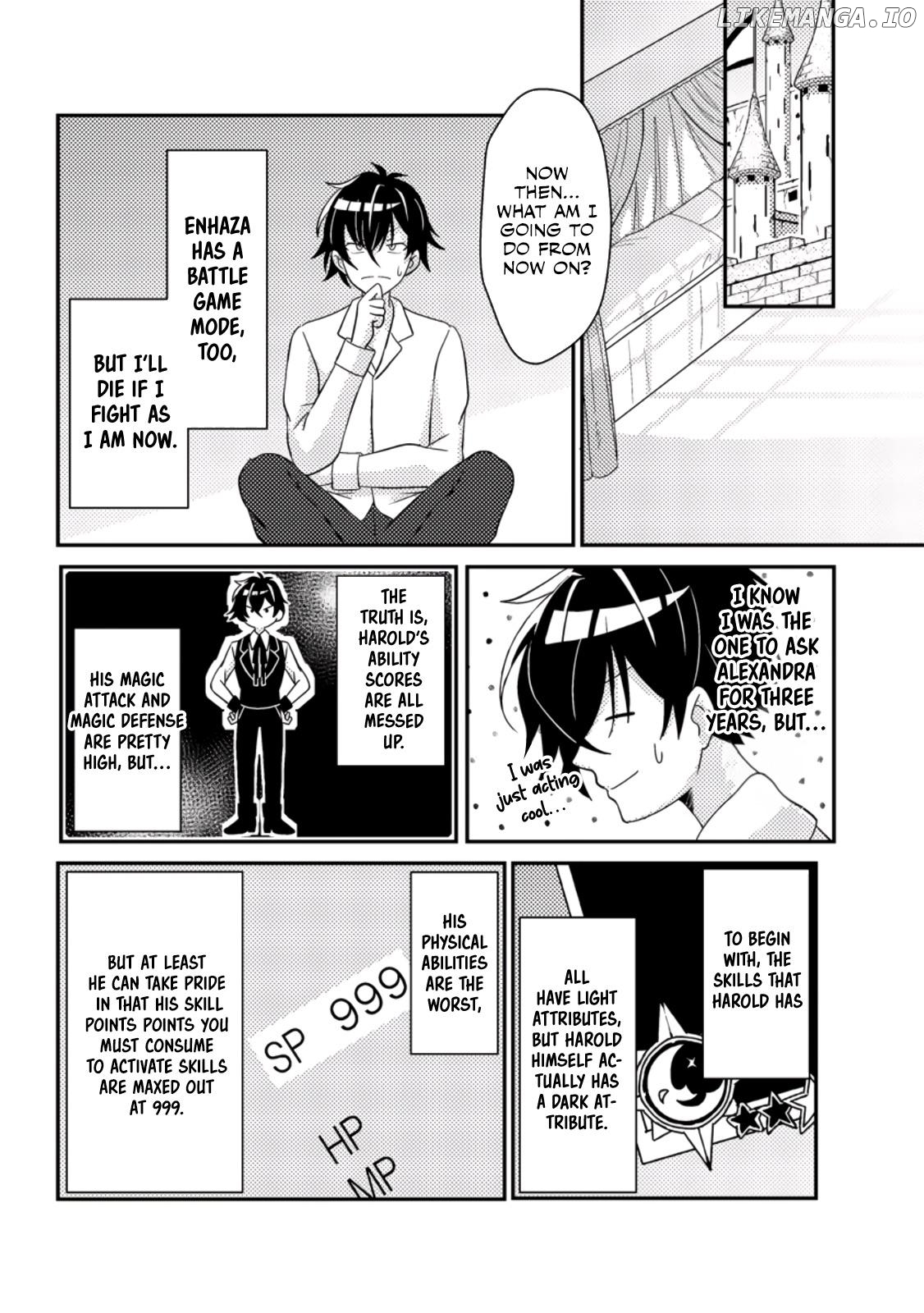 Munou no Akudou Ouji wa Ikinokoritai ~Ren'ai RPG no Akuyaku Mob ni Tensei Shita kedo, Gensaku Mushi shite Saikyou o Mezasu~ Chapter 1 - page 30
