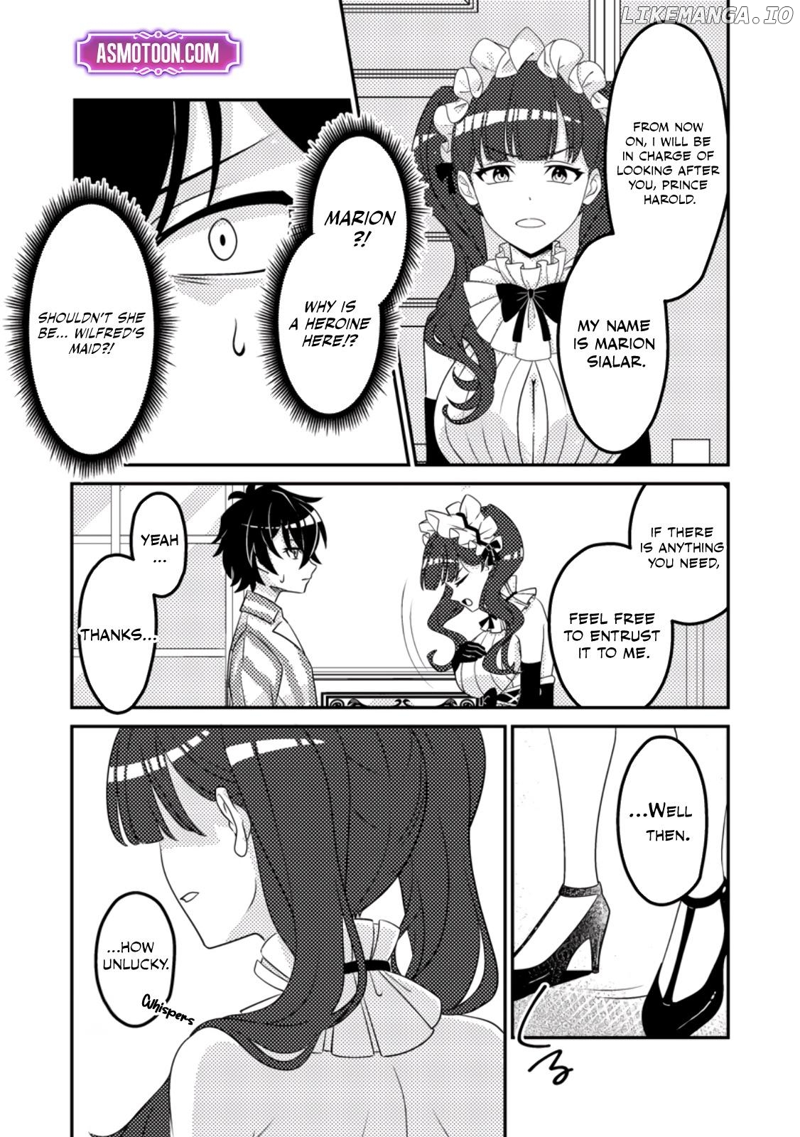 Munou no Akudou Ouji wa Ikinokoritai ~Ren'ai RPG no Akuyaku Mob ni Tensei Shita kedo, Gensaku Mushi shite Saikyou o Mezasu~ Chapter 2 - page 2