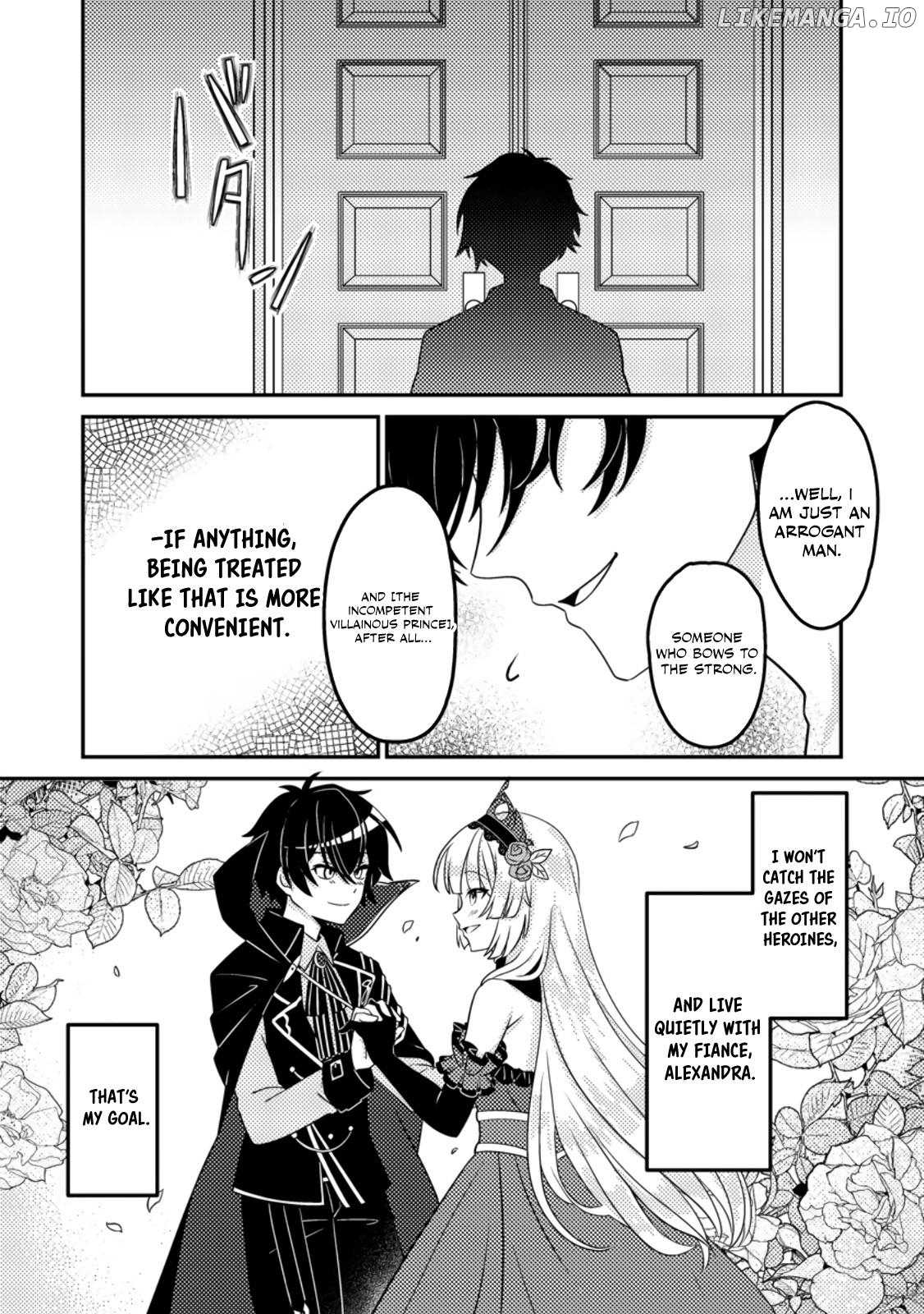 Munou no Akudou Ouji wa Ikinokoritai ~Ren'ai RPG no Akuyaku Mob ni Tensei Shita kedo, Gensaku Mushi shite Saikyou o Mezasu~ Chapter 2 - page 3