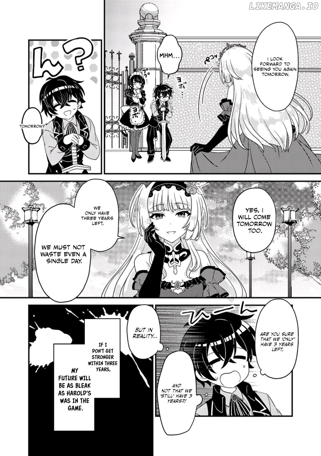 Munou no Akudou Ouji wa Ikinokoritai ~Ren'ai RPG no Akuyaku Mob ni Tensei Shita kedo, Gensaku Mushi shite Saikyou o Mezasu~ Chapter 2 - page 30