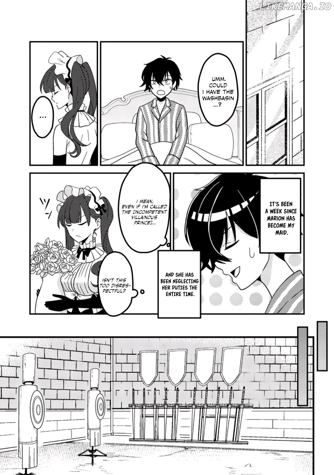 Munou no Akudou Ouji wa Ikinokoritai ~Ren'ai RPG no Akuyaku Mob ni Tensei Shita kedo, Gensaku Mushi shite Saikyou o Mezasu~ Chapter 2 - page 6