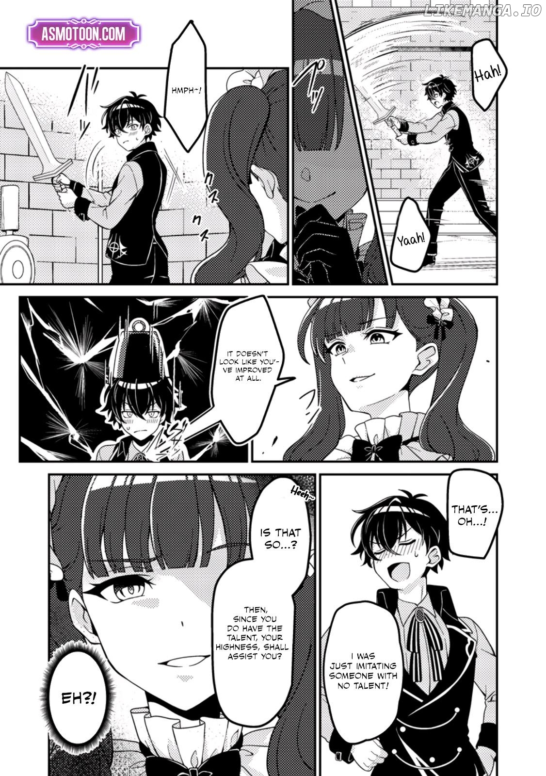 Munou no Akudou Ouji wa Ikinokoritai ~Ren'ai RPG no Akuyaku Mob ni Tensei Shita kedo, Gensaku Mushi shite Saikyou o Mezasu~ Chapter 2 - page 9