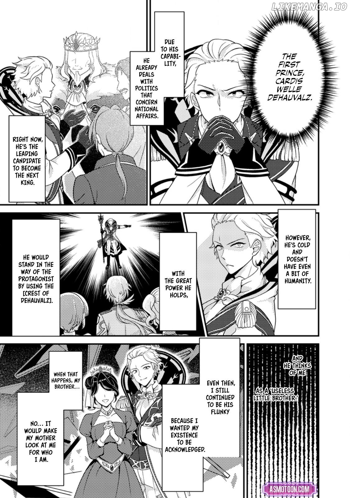 Munou no Akudou Ouji wa Ikinokoritai ~Ren'ai RPG no Akuyaku Mob ni Tensei Shita kedo, Gensaku Mushi shite Saikyou o Mezasu~ Chapter 3 - page 2