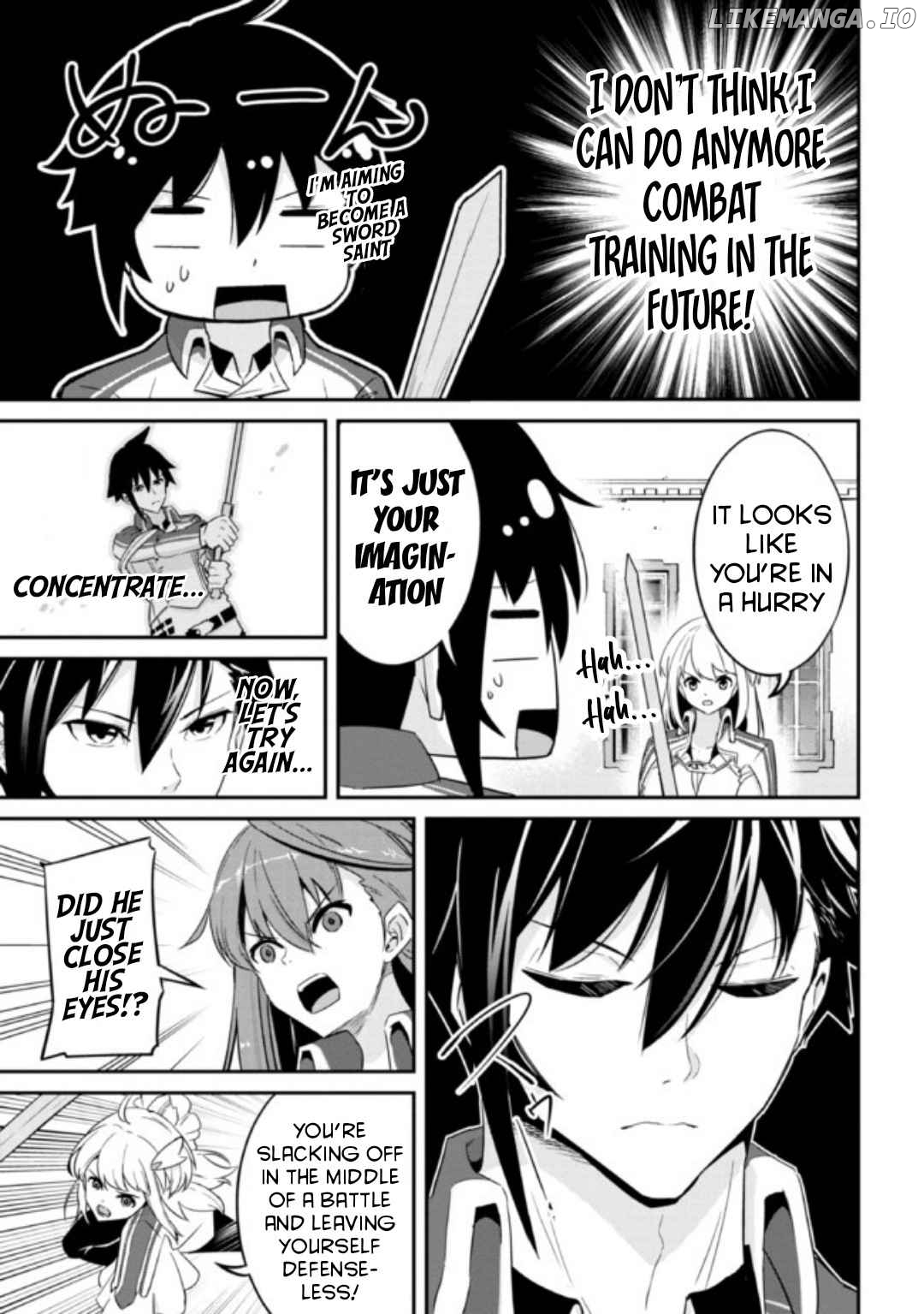 I’ve Become A Holy Knight, But The Commander’s Breasts Are Too Amazing To Cleanse My Soul Chapter 1 - page 26