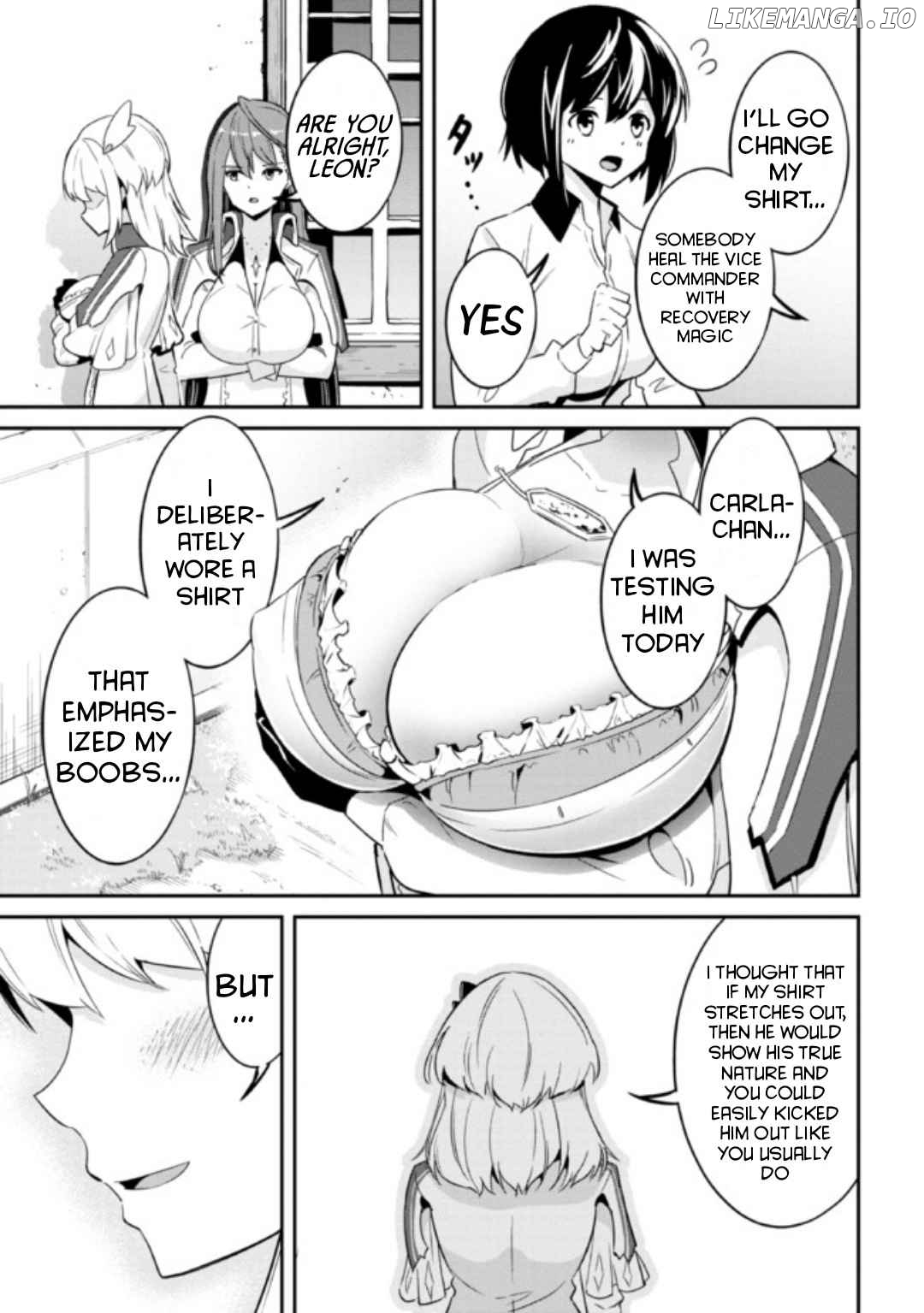 I’ve Become A Holy Knight, But The Commander’s Breasts Are Too Amazing To Cleanse My Soul Chapter 1 - page 34