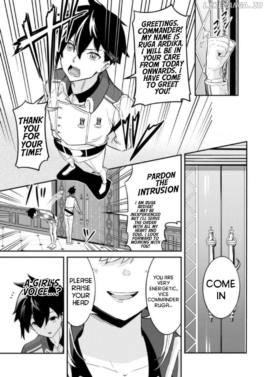 I’ve Become A Holy Knight, But The Commander’s Breasts Are Too Amazing To Cleanse My Soul Chapter 1 - page 6