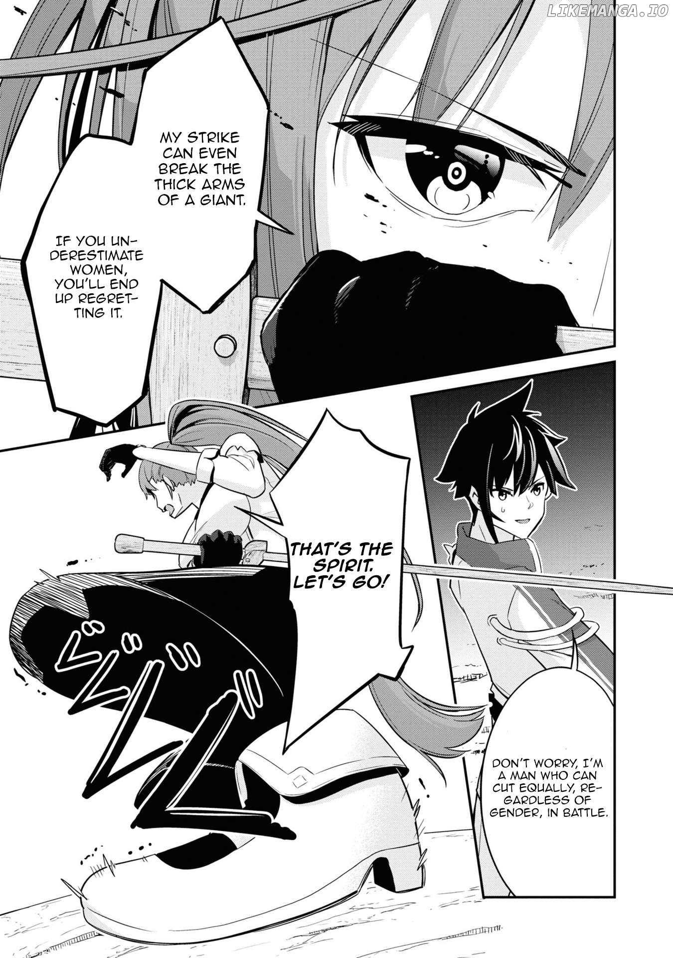 I’ve Become A Holy Knight, But The Commander’s Breasts Are Too Amazing To Cleanse My Soul Chapter 3 - page 7