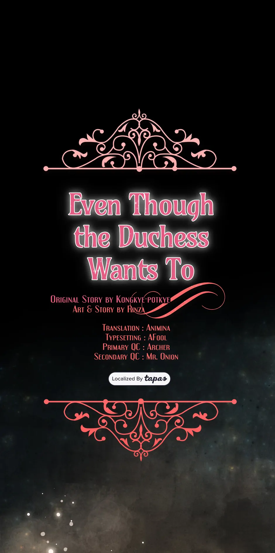 Even Though the Duchess Wants To Chapter 9 - page 1