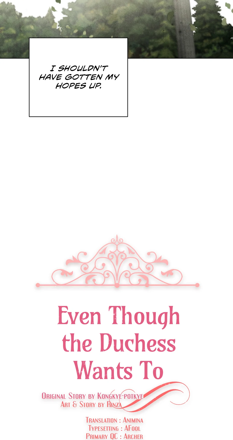 Even Though the Duchess Wants To Chapter 15 - page 63