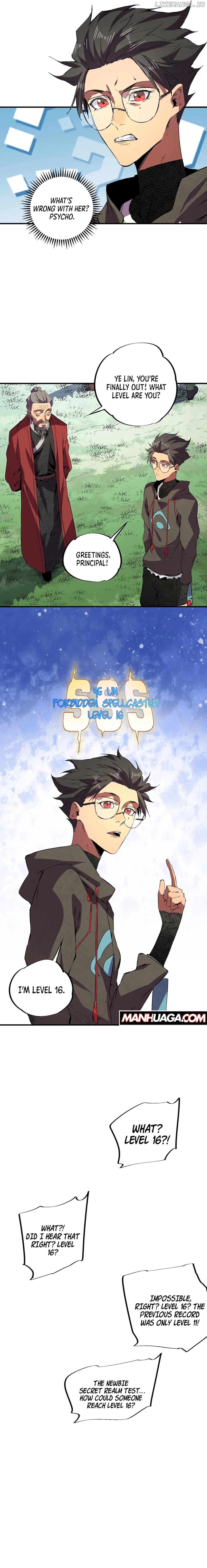 I ! I'm the strongest forbidden spellcaster in history Chapter 4 - page 13