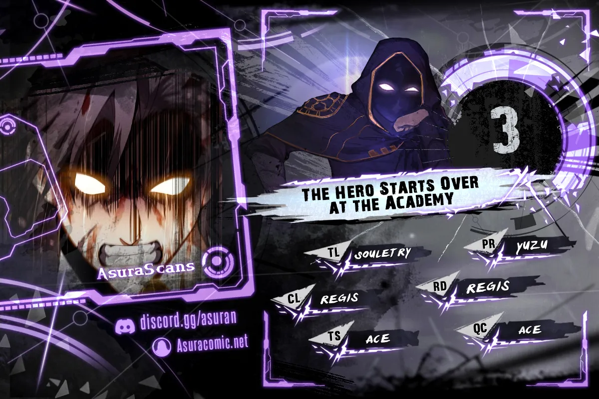 The Hero Starts Over at the Academy Chapter 3 - page 1