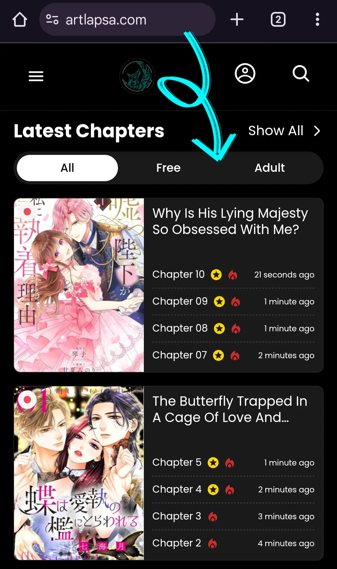 Why Is His Lying Majesty So Obsessed With Me? Chapter 3 - page 1