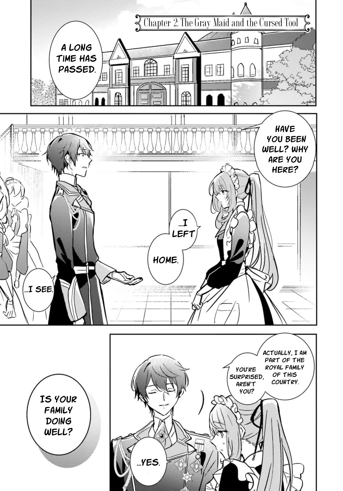 I Was Banished for Having No Magic… But Now I’ll Begin My Work as a Saintess in the Royal Palace Chapter 2 - page 5