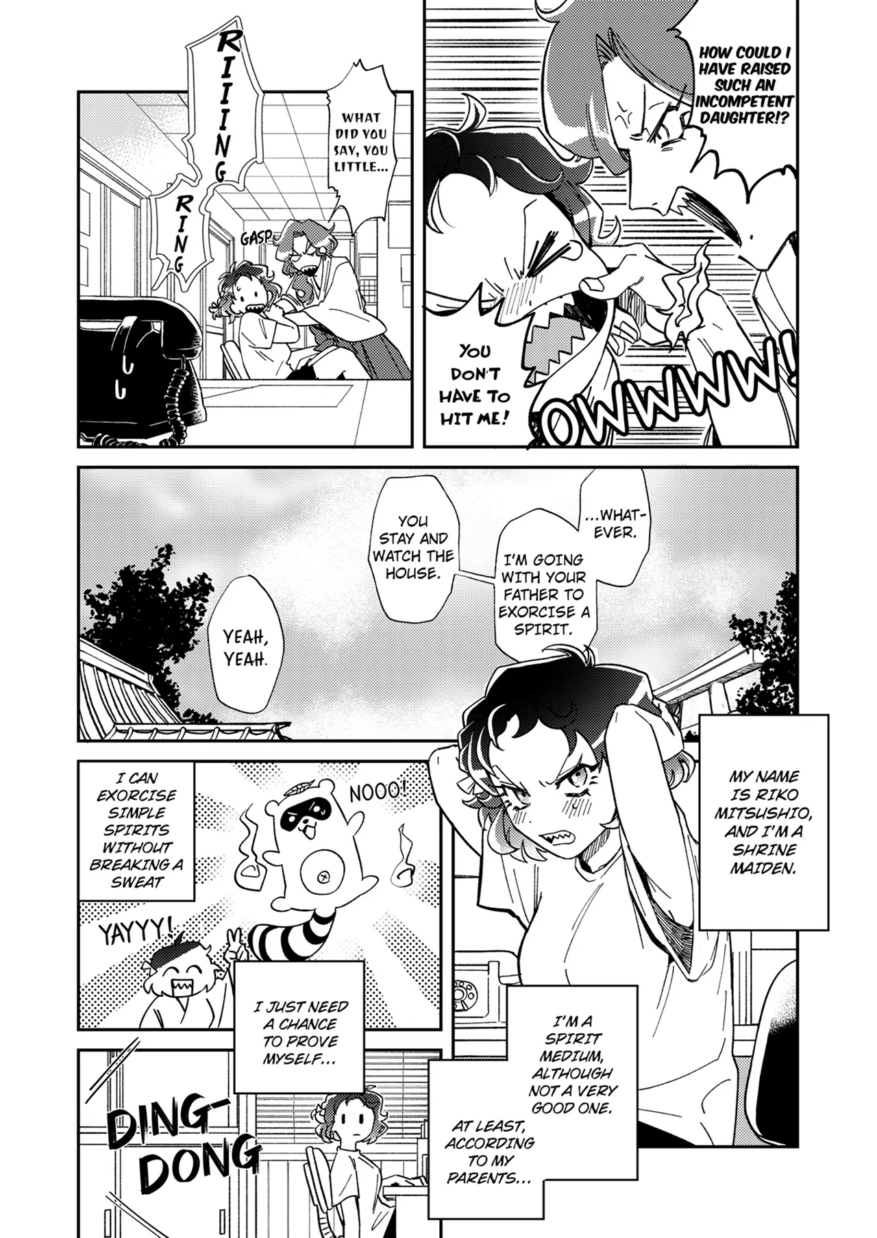 Climaxorcism! -Making My Handsome, Well-Endowed Client Bust a Nut to Bust Ghosts- (Official) Chapter 1 - page 2