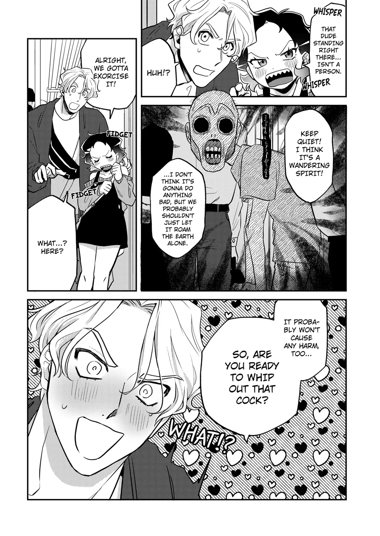 Climaxorcism! -Making My Handsome, Well-Endowed Client Bust a Nut to Bust Ghosts- (Official) Chapter 12 - page 1