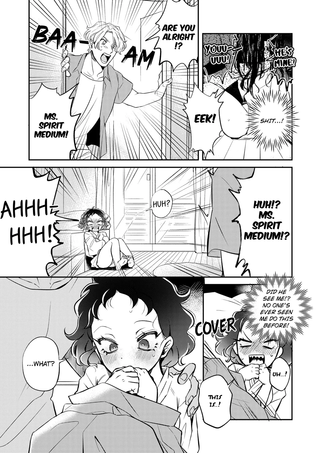 Climaxorcism! -Making My Handsome, Well-Endowed Client Bust a Nut to Bust Ghosts- (Official) Chapter 2 - page 3