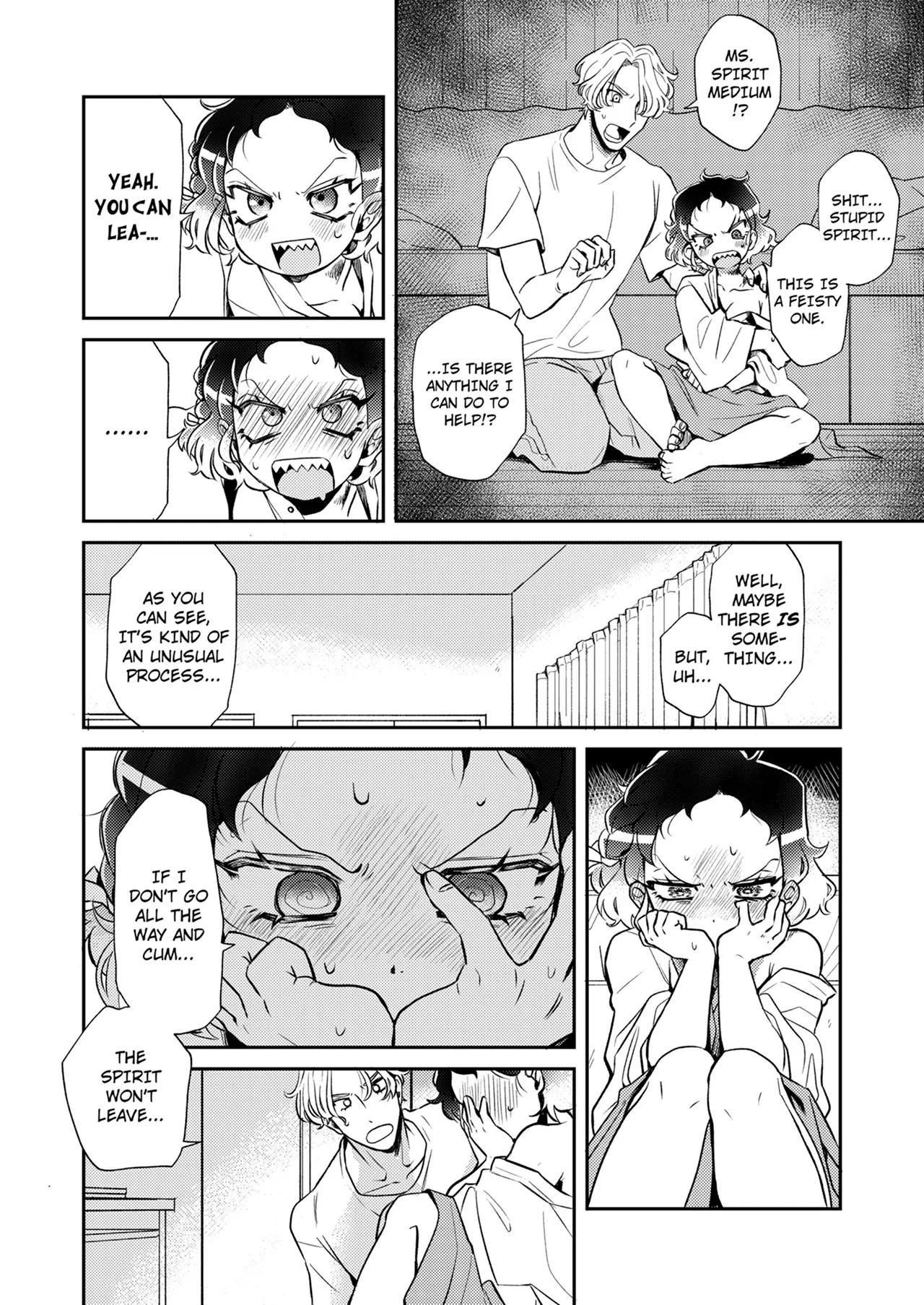 Climaxorcism! -Making My Handsome, Well-Endowed Client Bust a Nut to Bust Ghosts- (Official) Chapter 2 - page 6