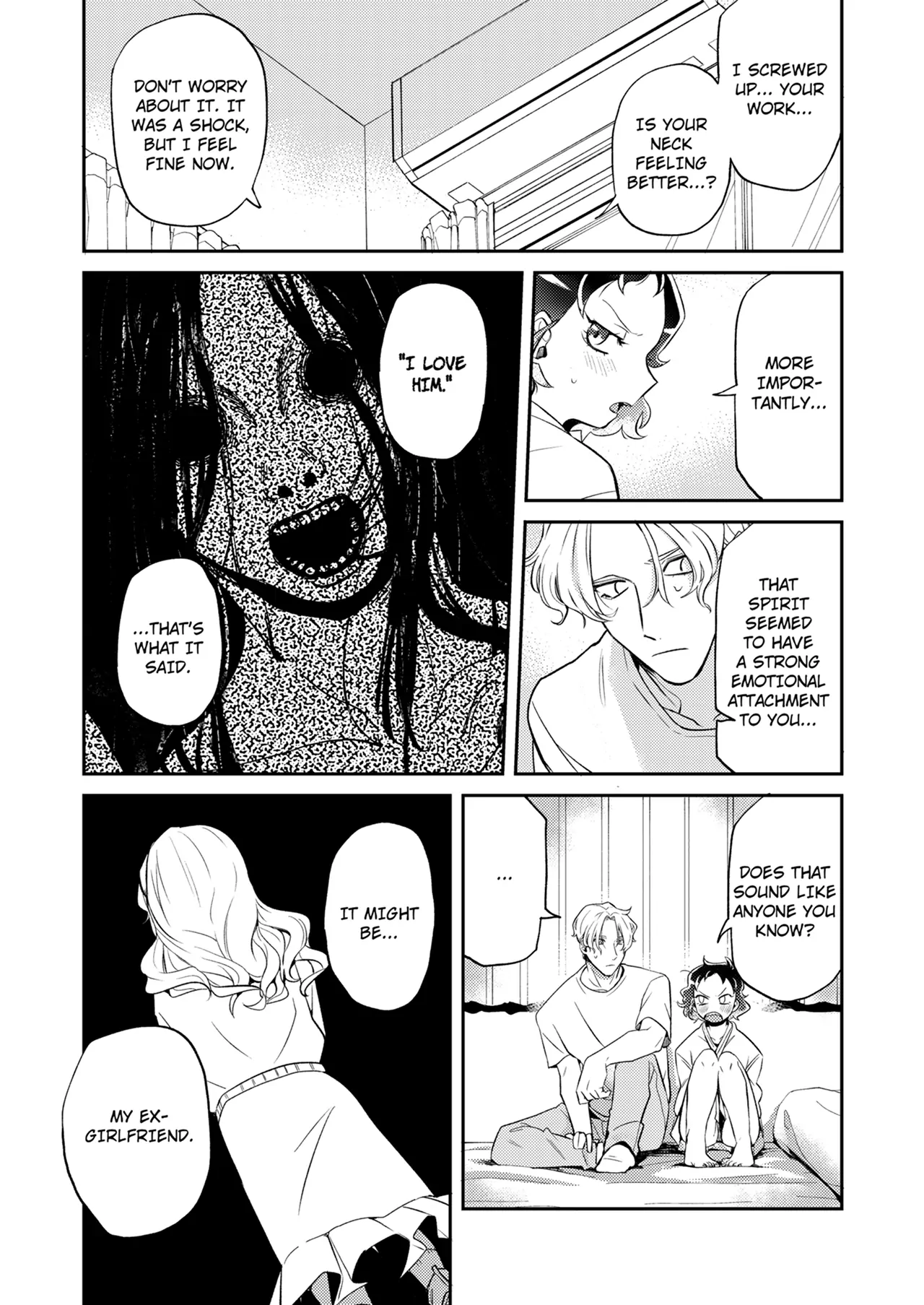 Climaxorcism! -Making My Handsome, Well-Endowed Client Bust a Nut to Bust Ghosts- (Official) Chapter 4 - page 1