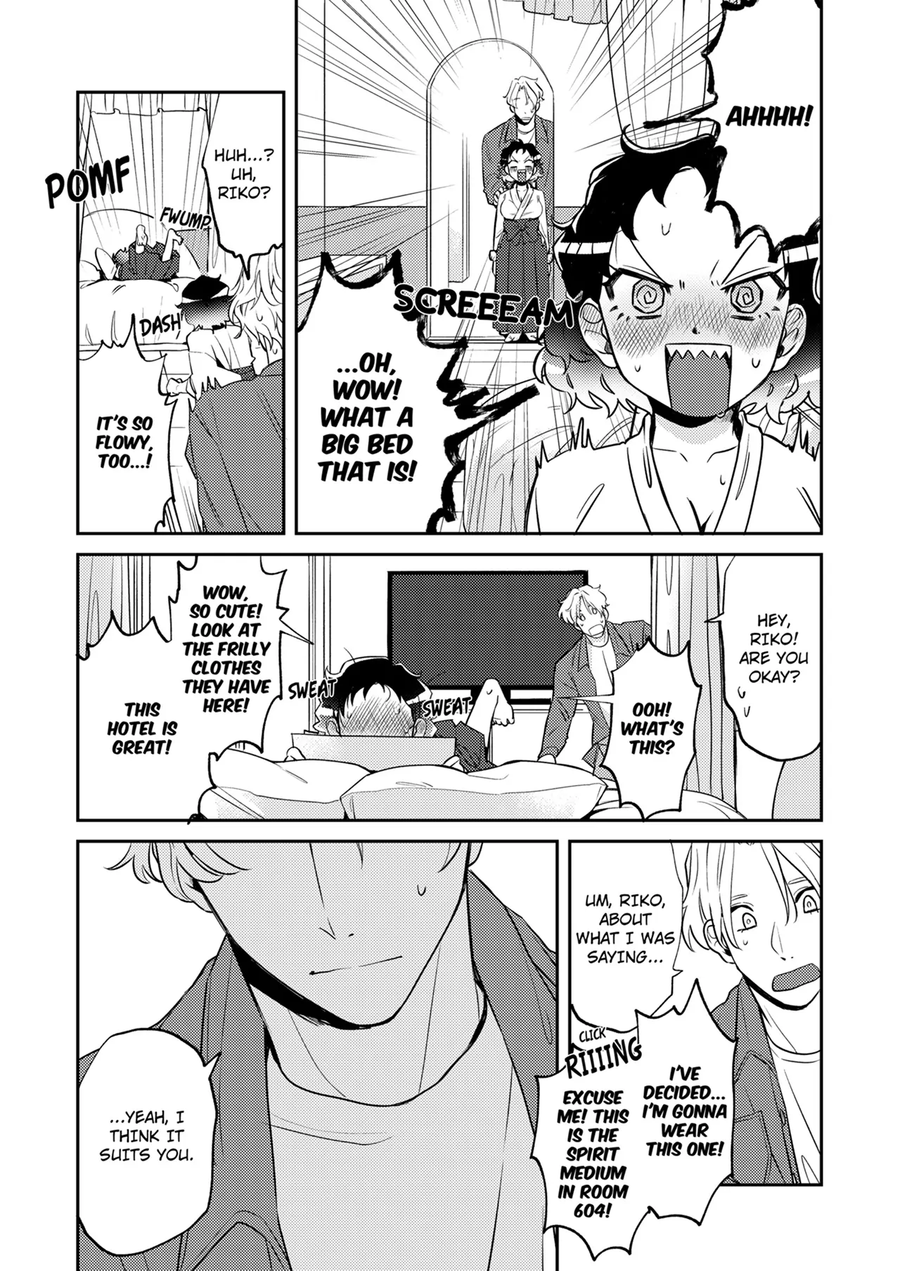 Climaxorcism! -Making My Handsome, Well-Endowed Client Bust a Nut to Bust Ghosts- (Official) Chapter 5 - page 5