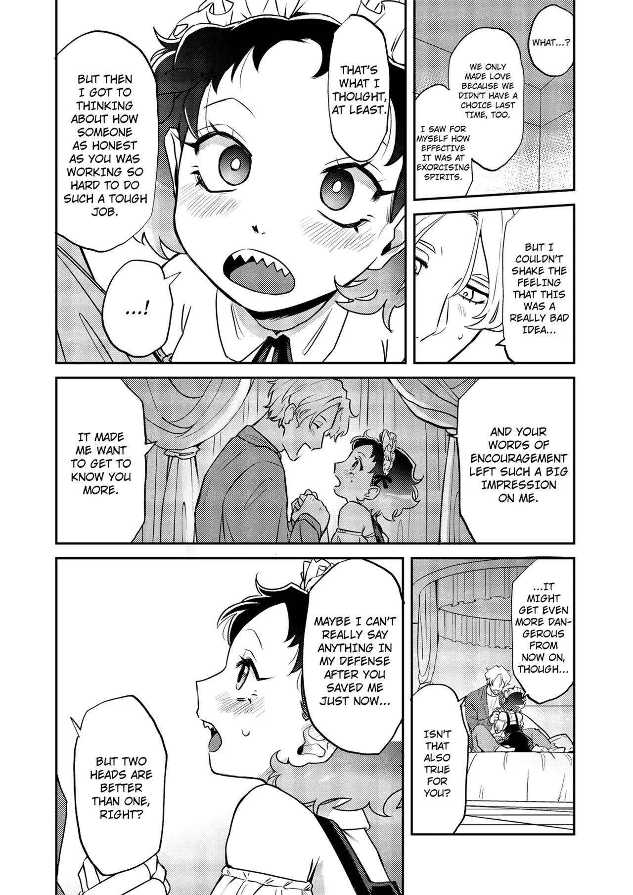 Climaxorcism! -Making My Handsome, Well-Endowed Client Bust a Nut to Bust Ghosts- (Official) Chapter 6 - page 2