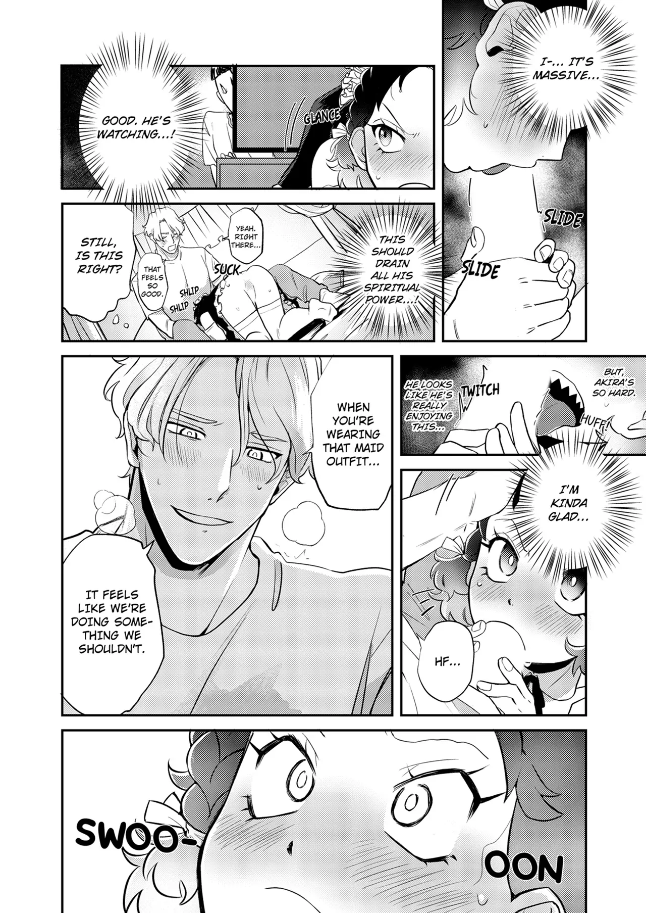 Climaxorcism! -Making My Handsome, Well-Endowed Client Bust a Nut to Bust Ghosts- (Official) Chapter 6 - page 8