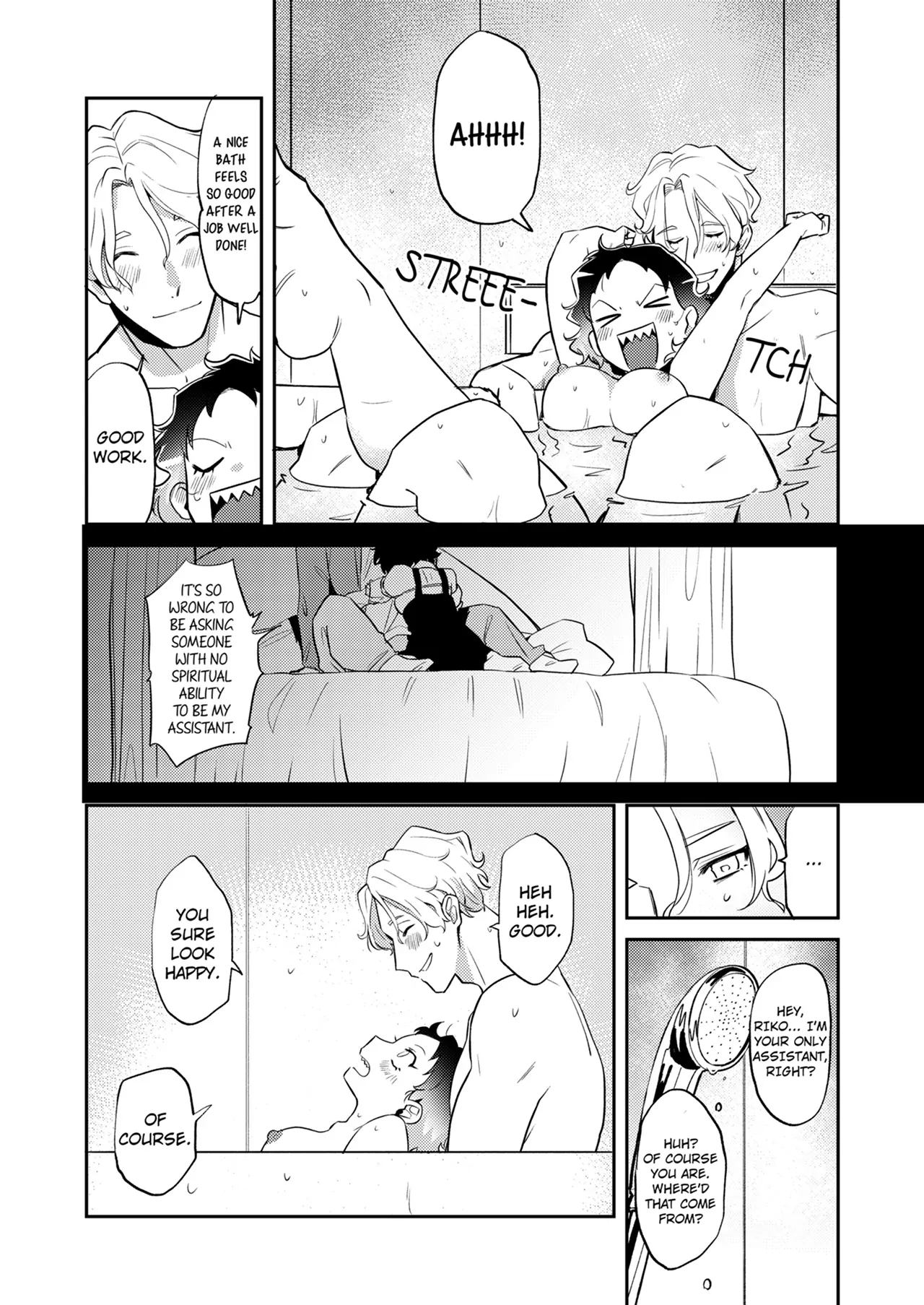 Climaxorcism! -Making My Handsome, Well-Endowed Client Bust a Nut to Bust Ghosts- (Official) Chapter 7 - page 6