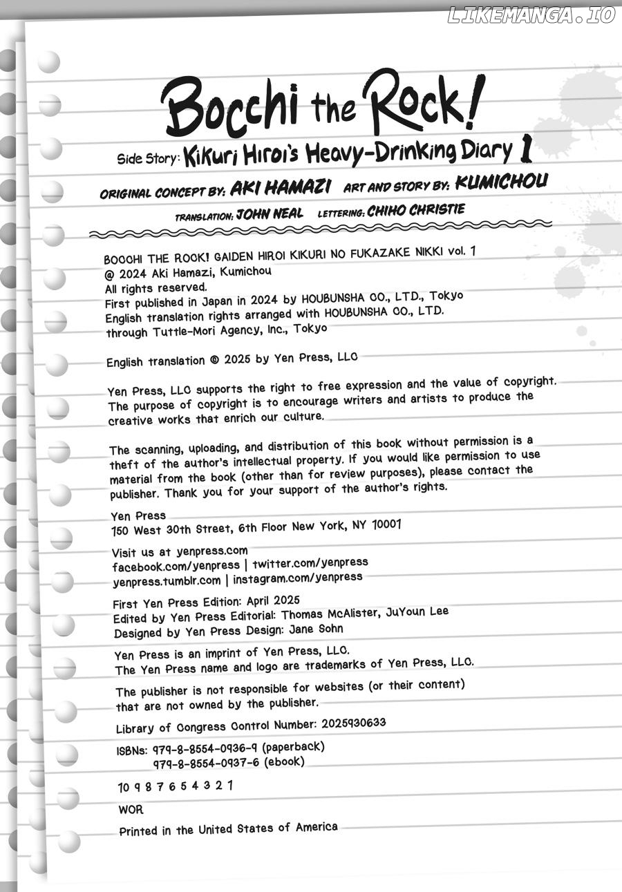 Bocchi the Rock! Side Story - Kikuri Hiroi’s Heavy-Drinking Diary Chapter 7 - page 30