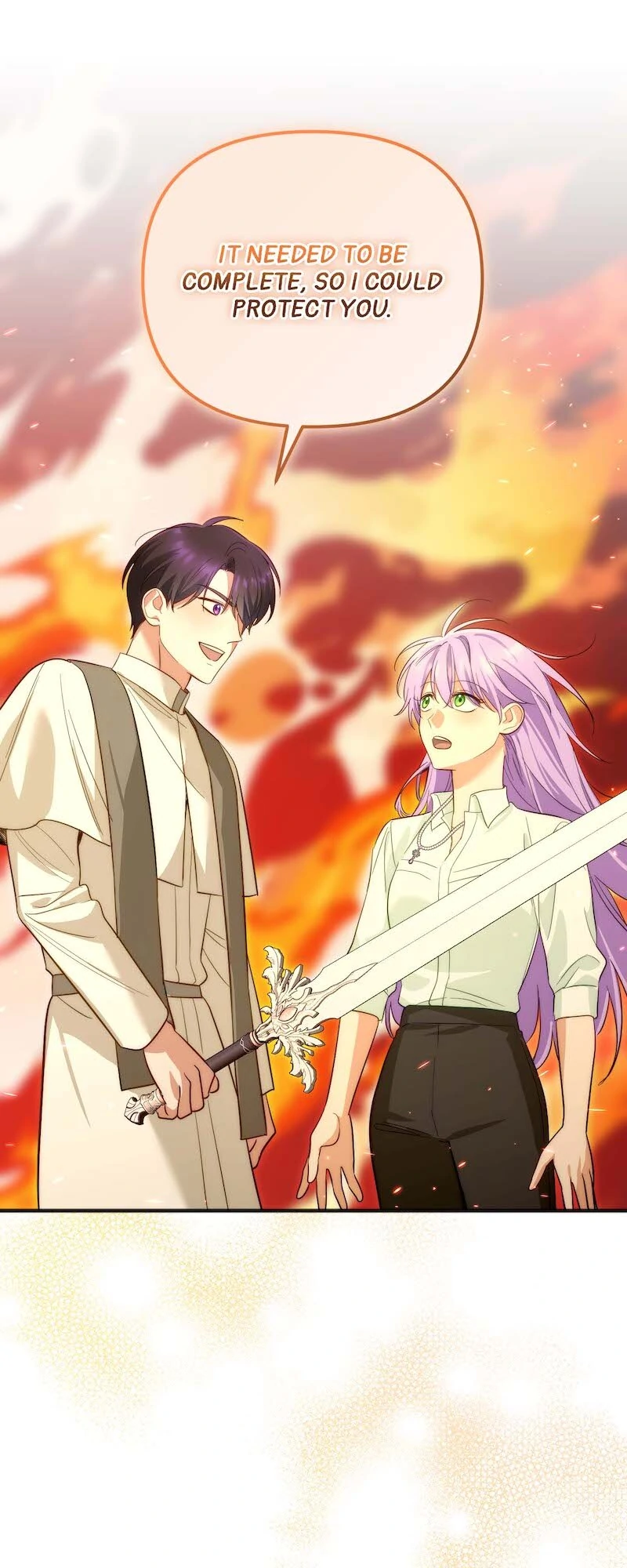 Only I Can Speak the Ancient Language of Magic Chapter 105 - page 32