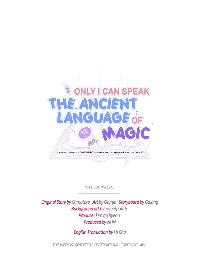 Only I Can Speak the Ancient Language of Magic Chapter 106 - page 68