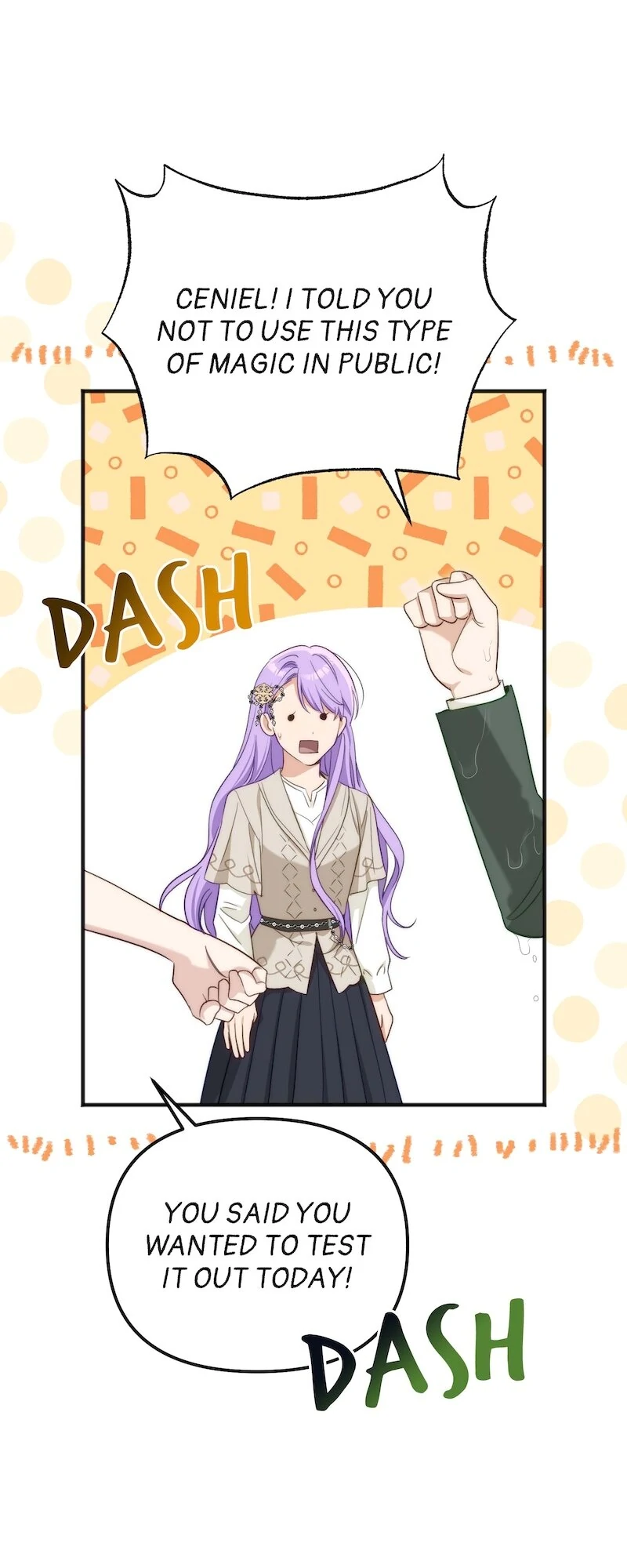 Only I Can Speak the Ancient Language of Magic Chapter 107 - page 34