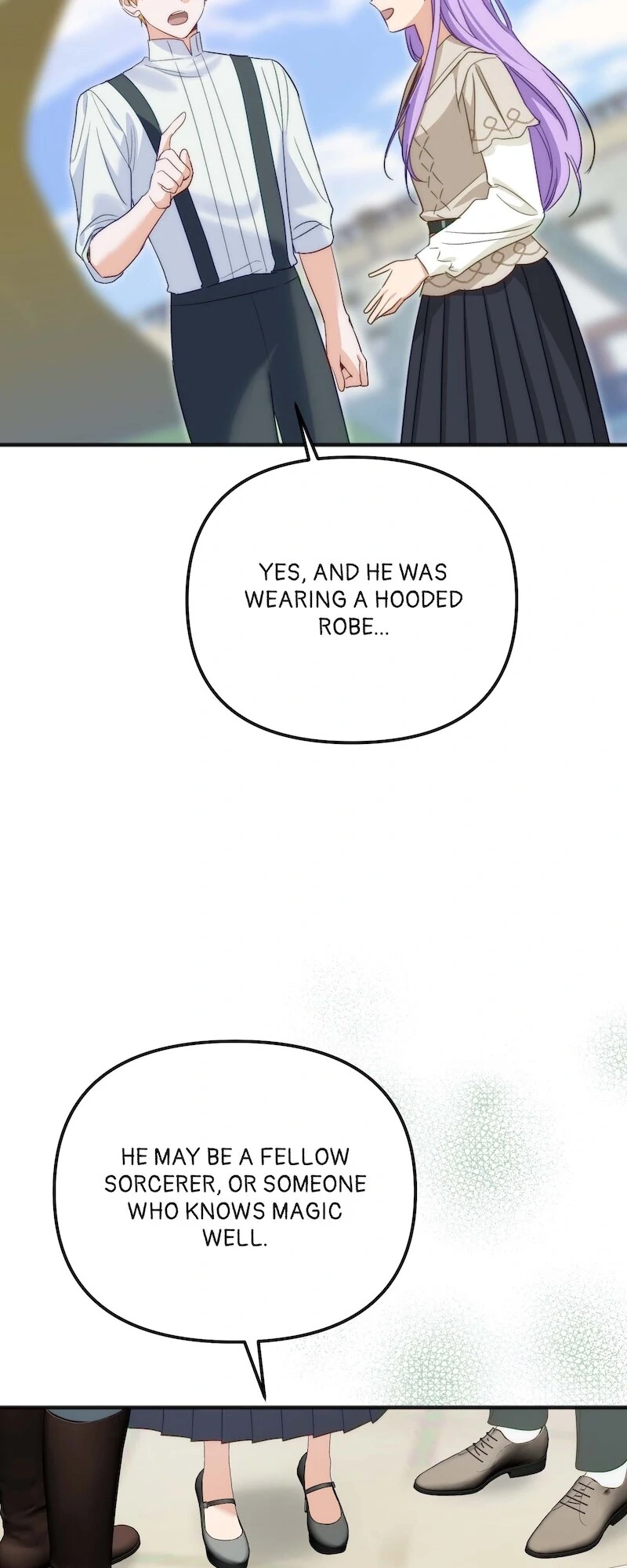 Only I Can Speak the Ancient Language of Magic Chapter 107 - page 57
