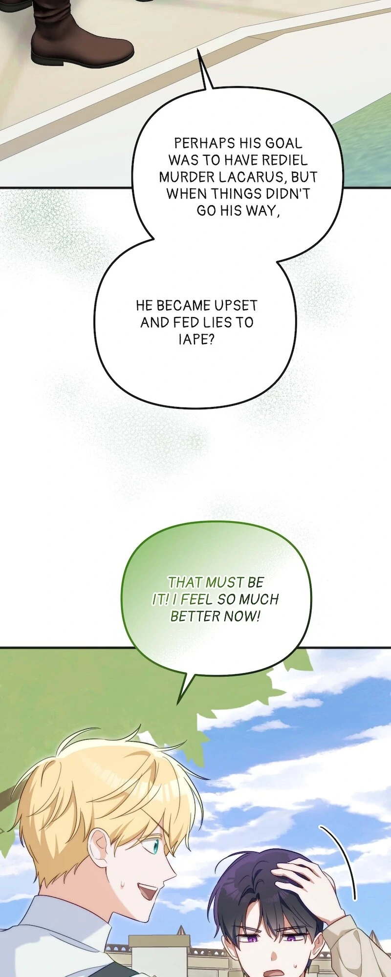 Only I Can Speak the Ancient Language of Magic Chapter 107 - page 58