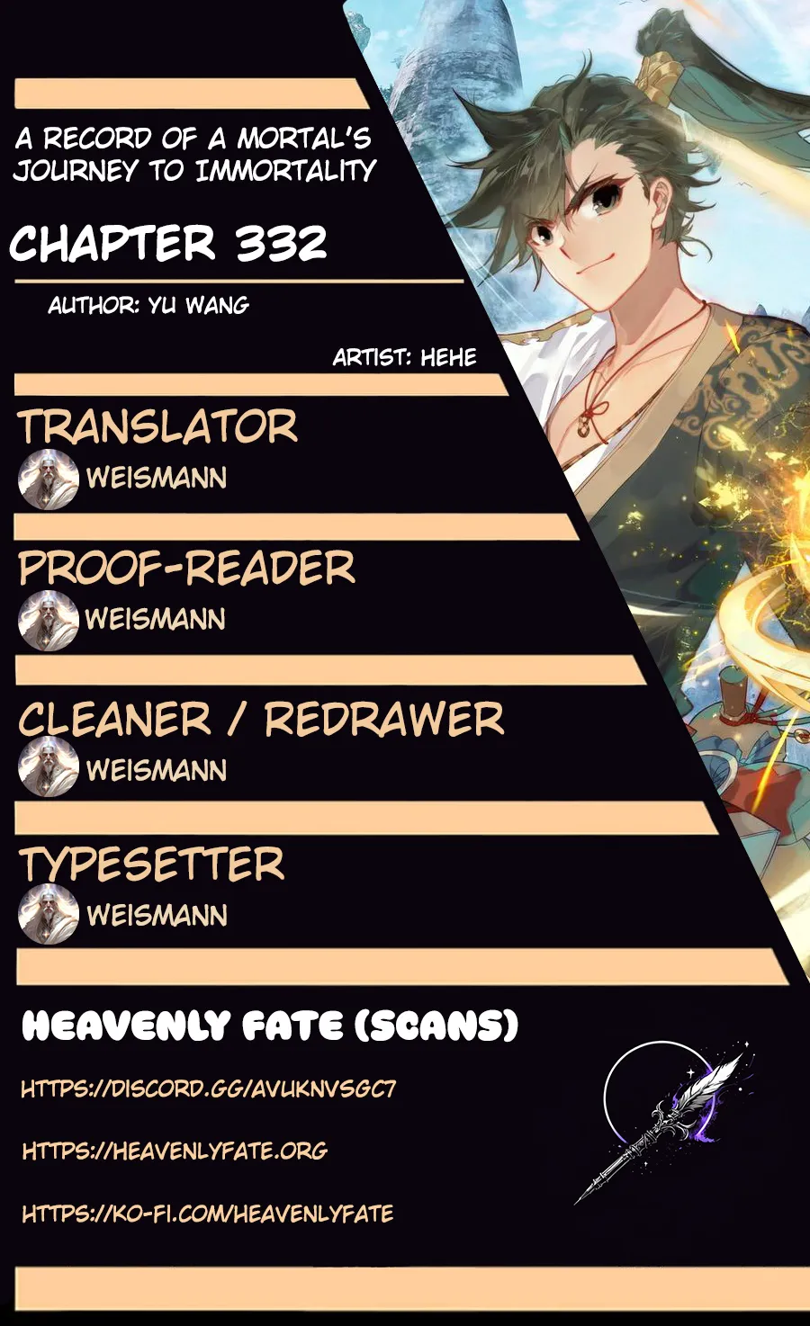 I Will Become An Immortal Chapter 332 - page 1