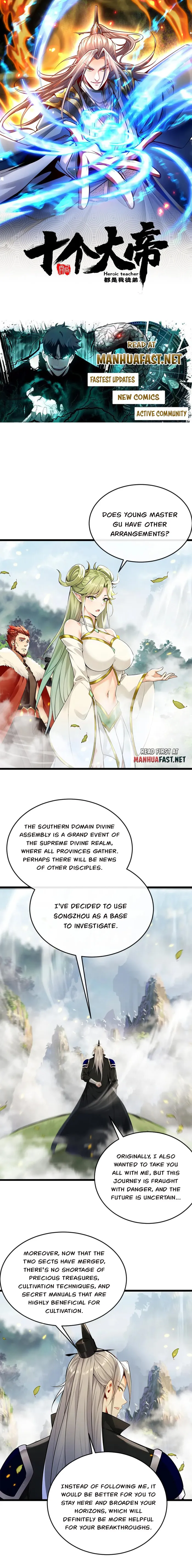The Ten Great Emperors At The Beginning Are All My Apprentices Chapter 387 - page 1
