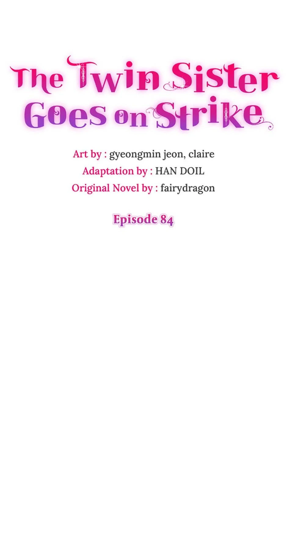 The Twin Sister Goes on Strike Chapter 84 - page 10
