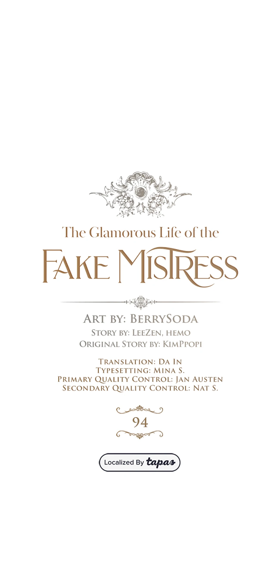 The Glamorous Life of the Fake Mistress Chapter 94 - page 42