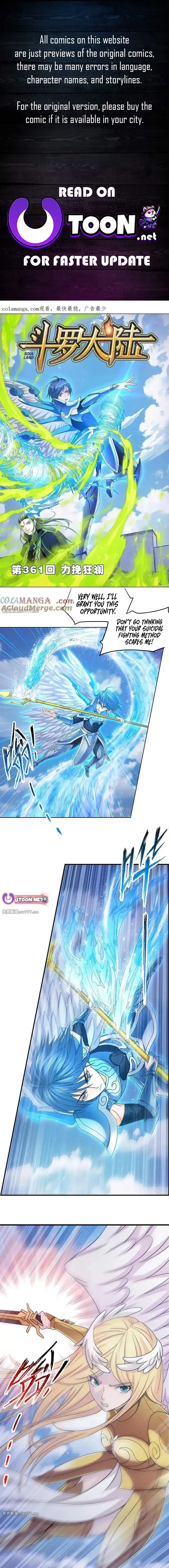 Soul Land ( Douluo Dalu ) Chapter 361.1 - page 1