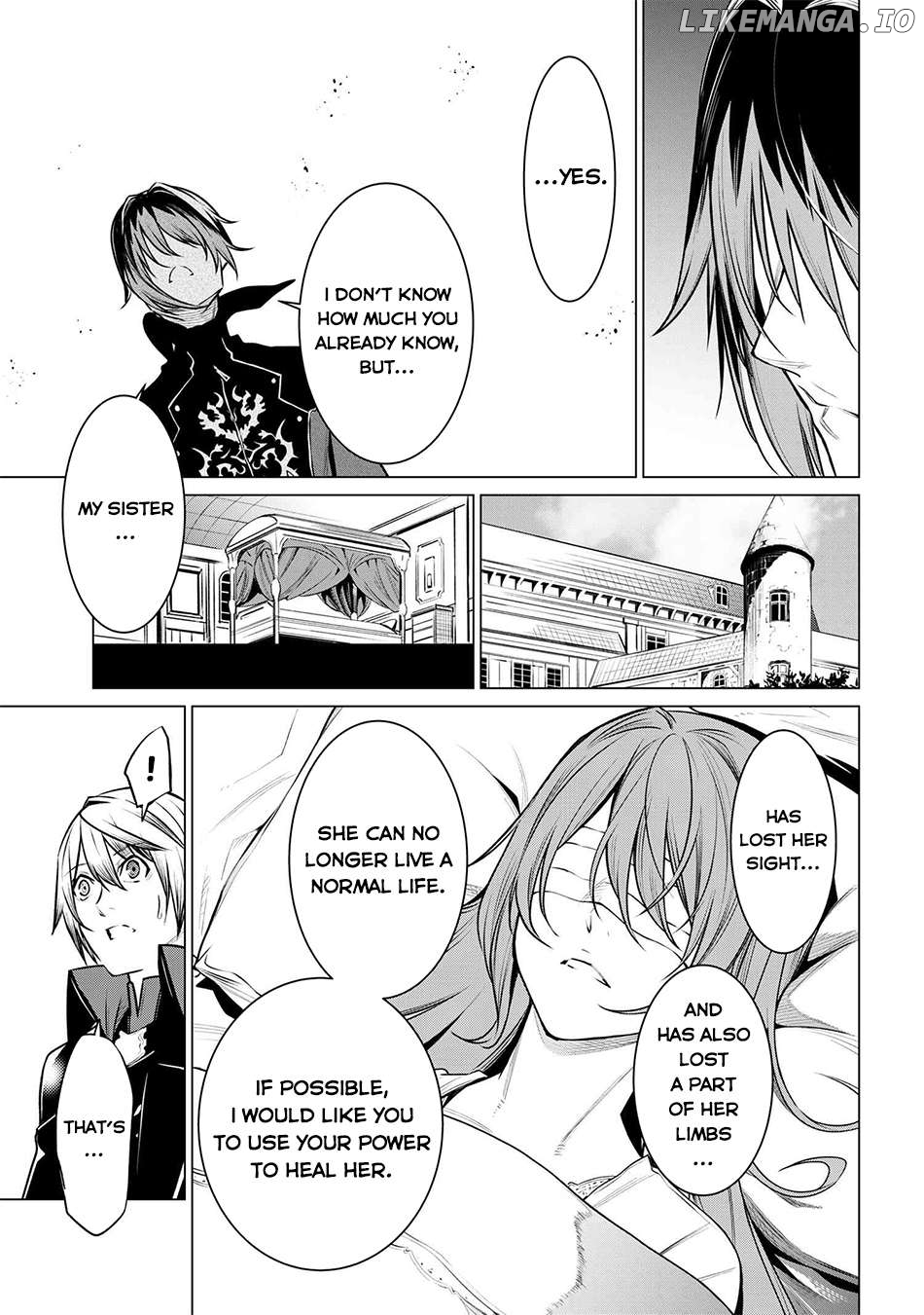 SSS RANK DUNGEON DE KNIFE ICHIHON TEWATASARE TSUIHOU SARETA HAKUMA DOUSHI Chapter 19.1 - page 8